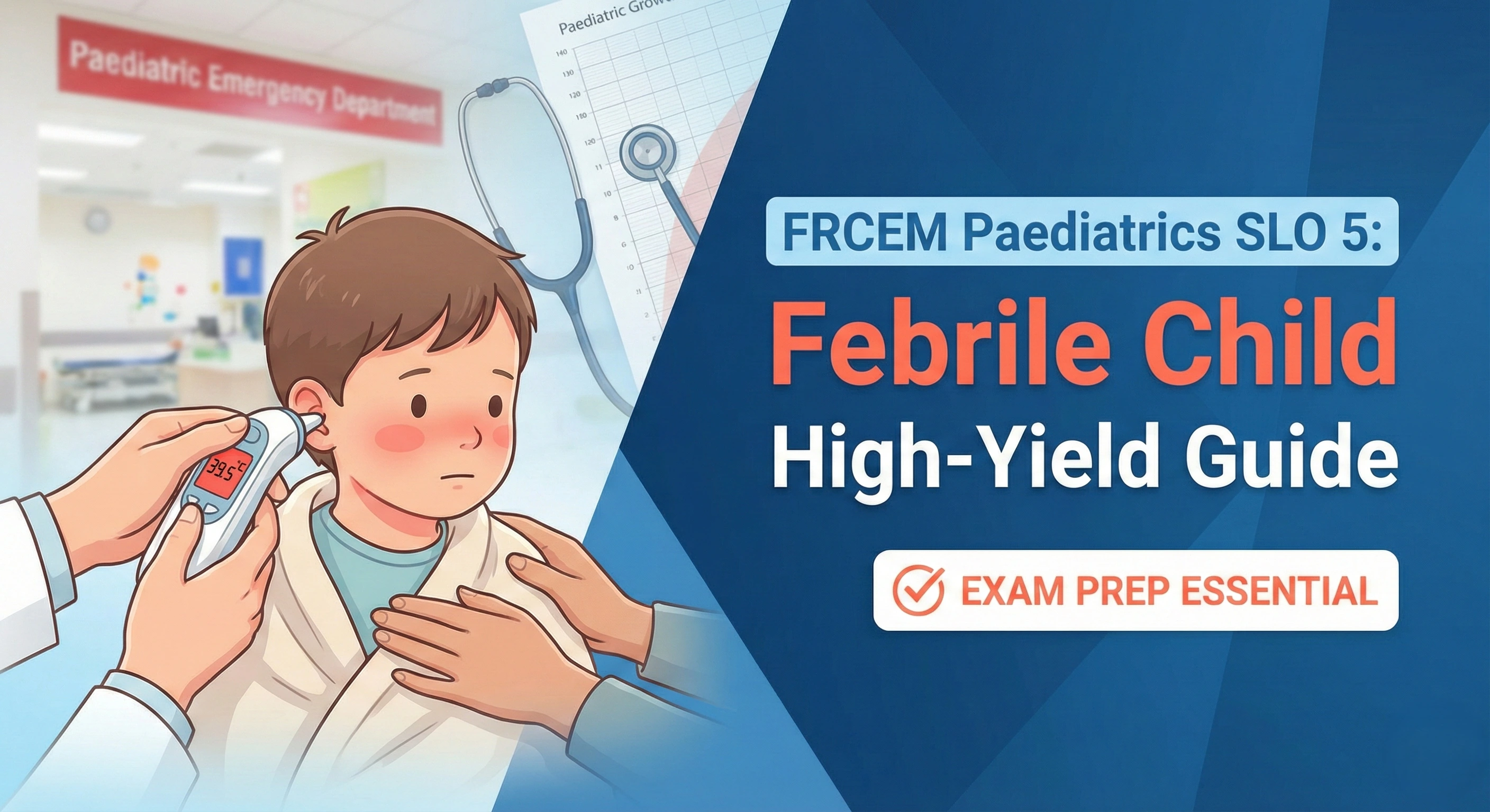 FRCEM Paediatrics SLO 5: Febrile Child High-Yield Guide