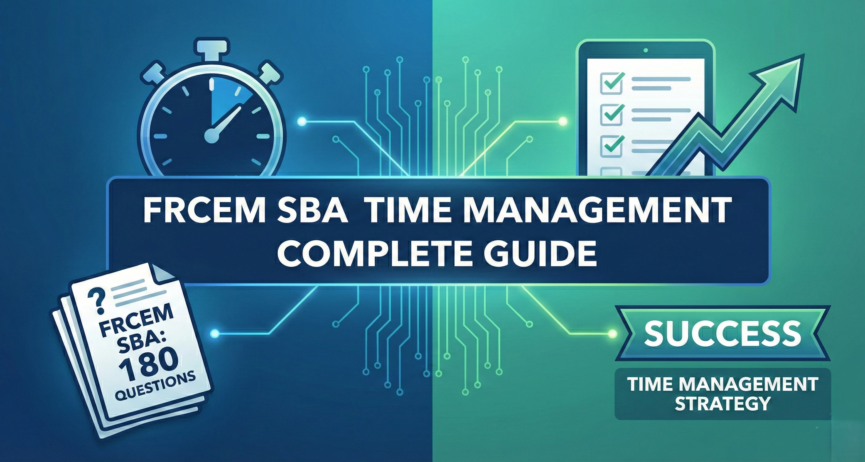 FRCEM SBA Time Management - How to Answer 180 Questions Effectively
