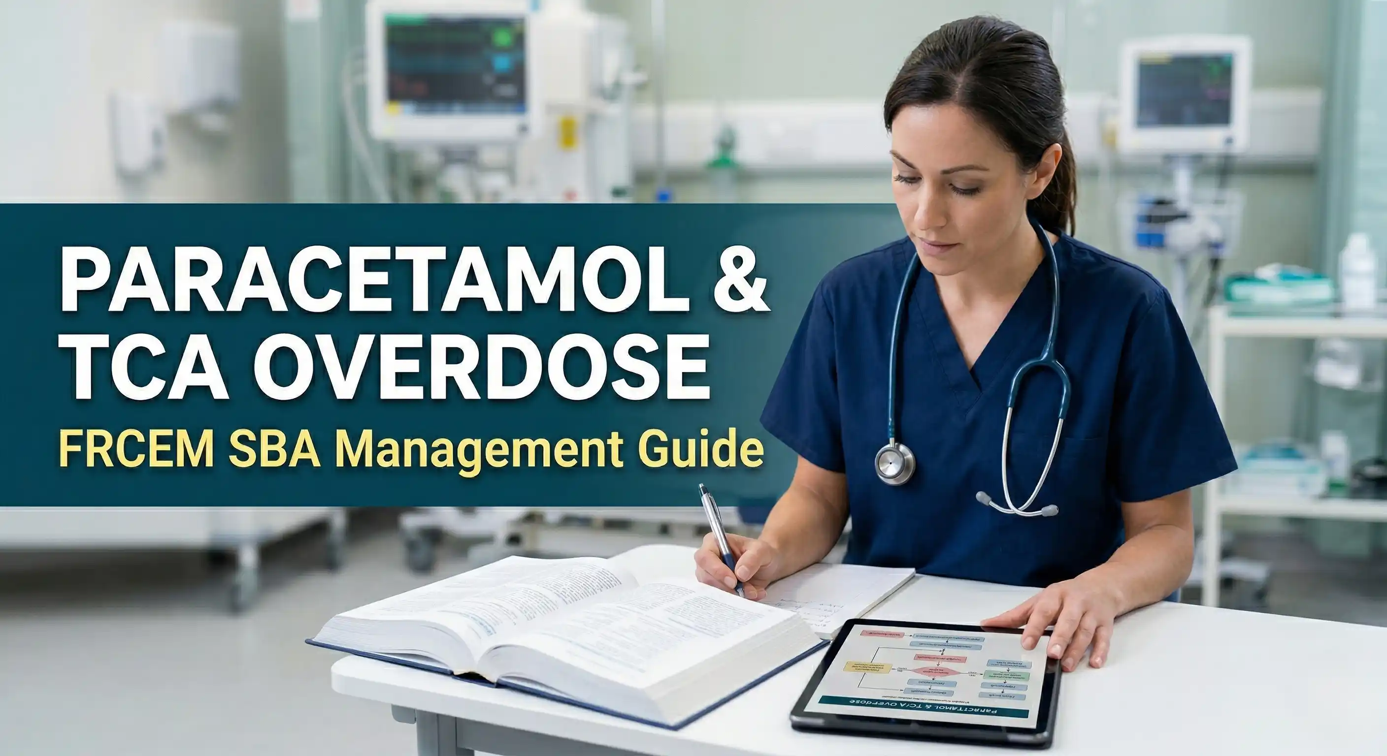 Paracetamol & TCA Overdose: FRCEM SBA Management Guide