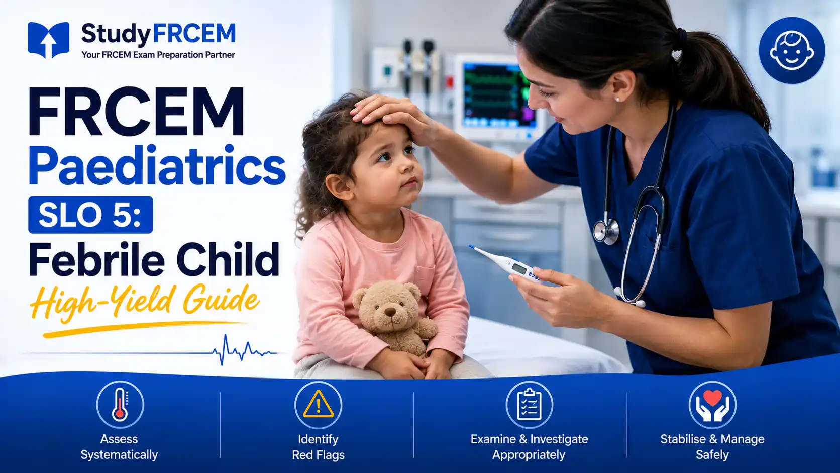 FRCEM Paediatrics SLO 5: Febrile Child High-Yield Guide