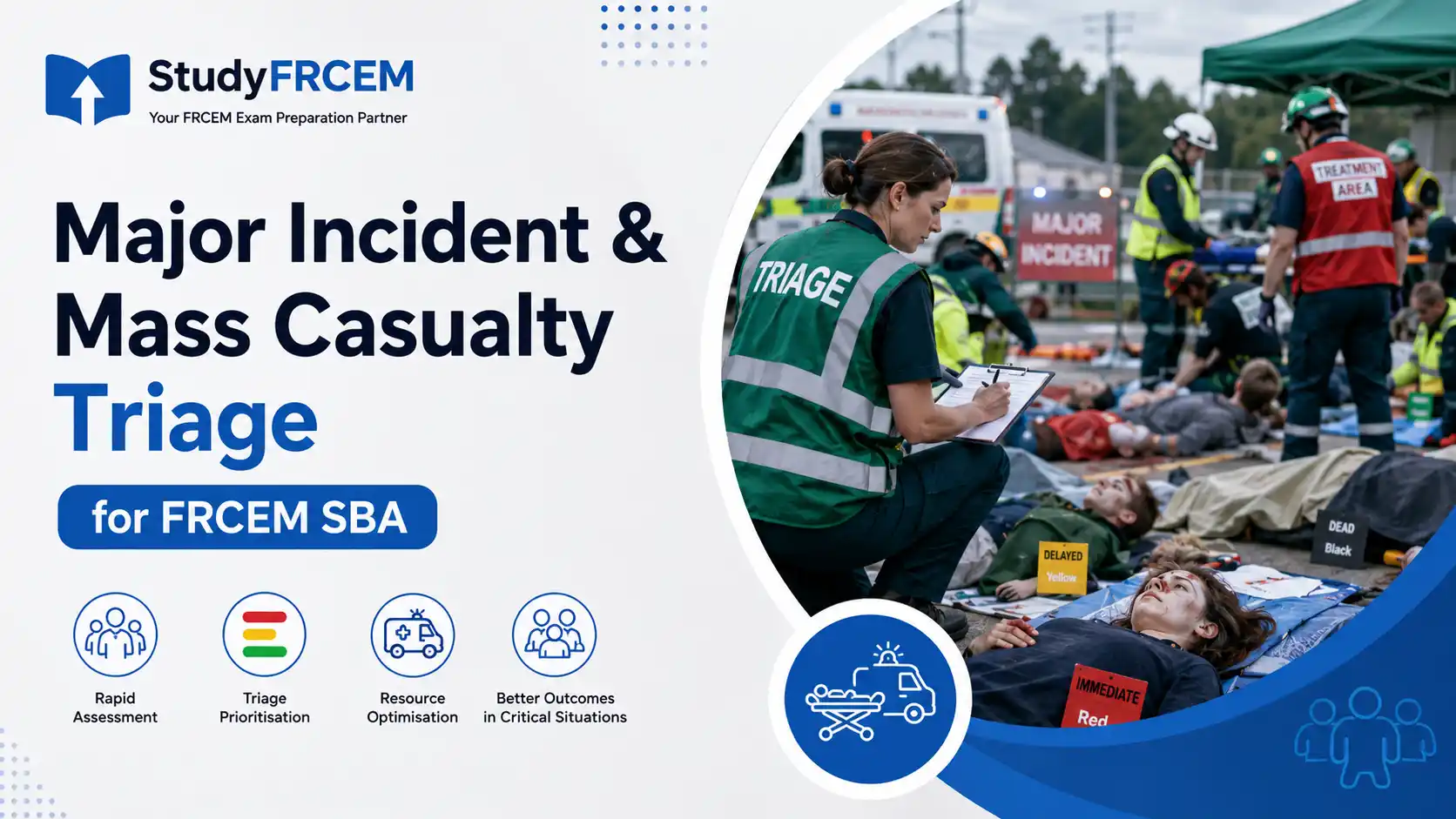Major Incident & Mass Casualty Triage for FRCEM SBA